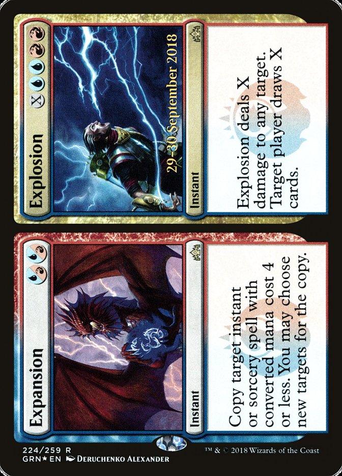 Expansion // Explosion [Guilds of Ravnica Prerelease Promos] - Trinity Hobby