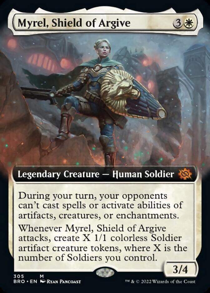 Myrel, Shield of Argive (Extended Art) [The Brothers' War] - Trinity Hobby