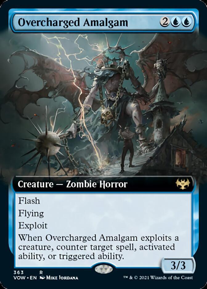 Overcharged Amalgam (Extended Art) [Innistrad: Crimson Vow] - Trinity Hobby