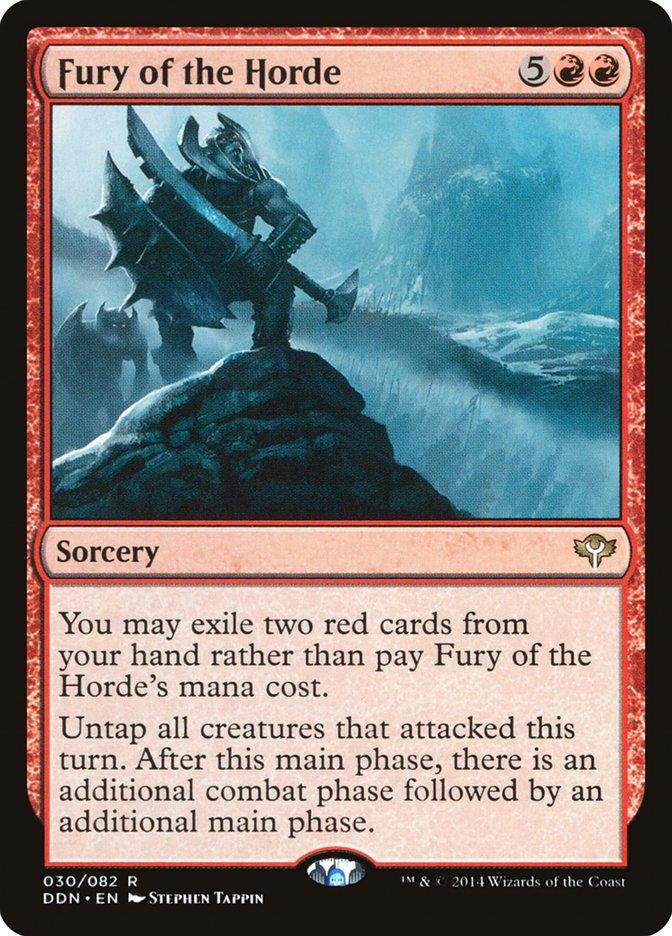 Fury of the Horde [Duel Decks: Speed vs. Cunning] - Trinity Hobby