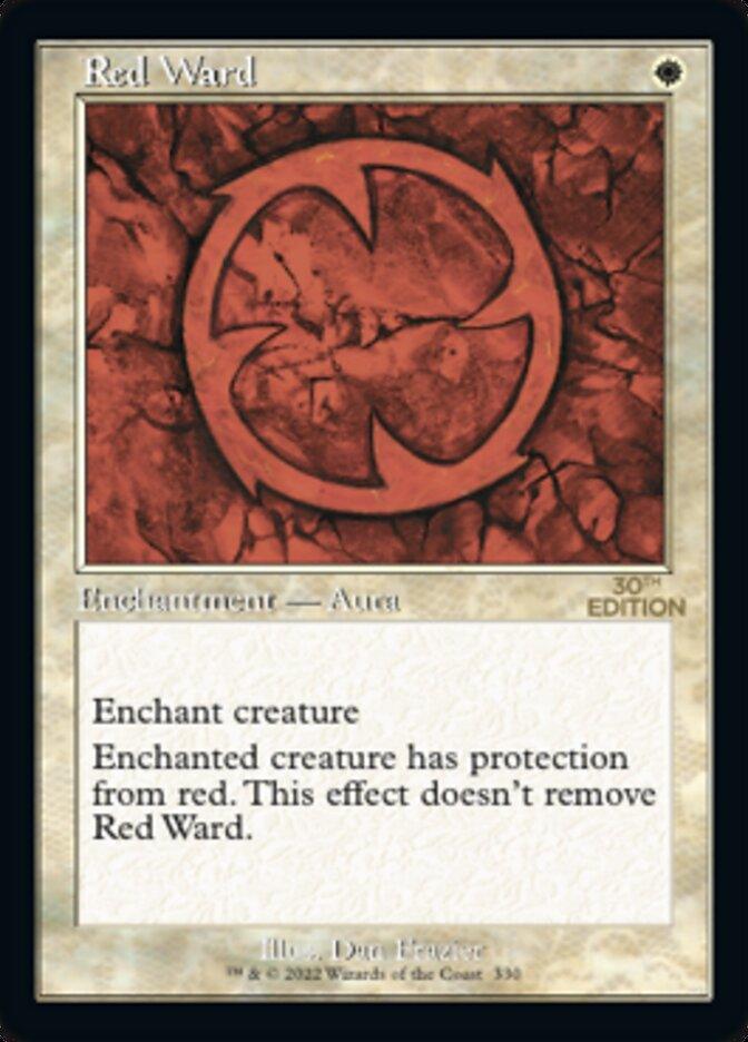 Red Ward (Retro) [30th Anniversary Edition] - Trinity Hobby