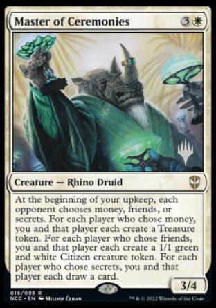 Master of Ceremonies (Promo Pack) [Streets of New Capenna Commander Promos] - Trinity Hobby
