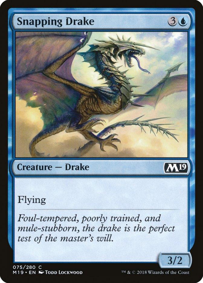 Snapping Drake [Core Set 2019] - Trinity Hobby