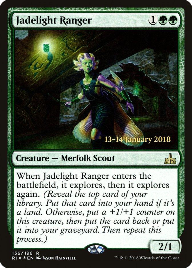 Jadelight Ranger [Rivals of Ixalan Prerelease Promos] - Trinity Hobby