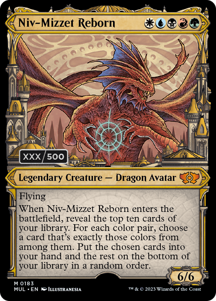 Niv-Mizzet Reborn (Serialized) [Multiverse Legends] - Trinity Hobby