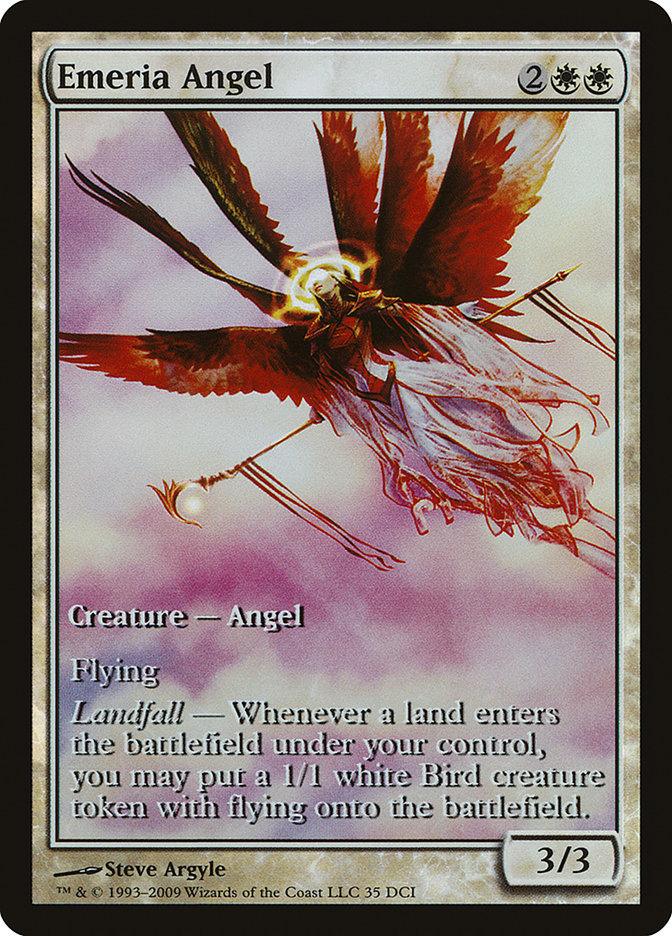 Emeria Angel (Game Day) (Extended Art) [Zendikar Promos] - Trinity Hobby