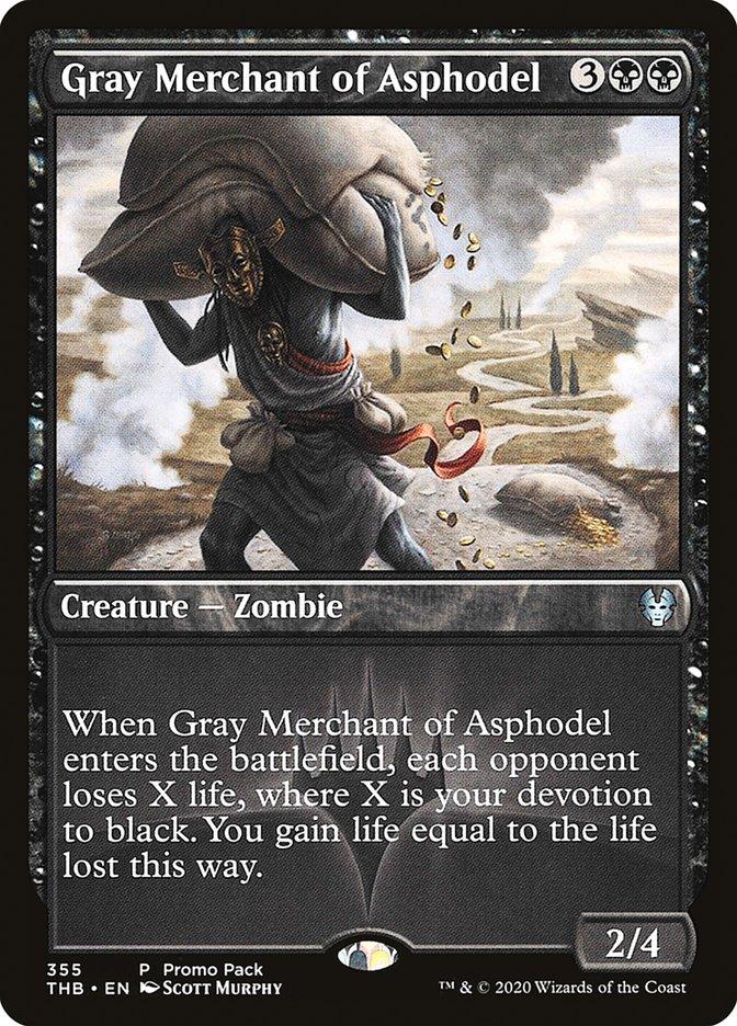 Gray Merchant of Asphodel (Promo Pack) [Theros Beyond Death Promos] - Trinity Hobby