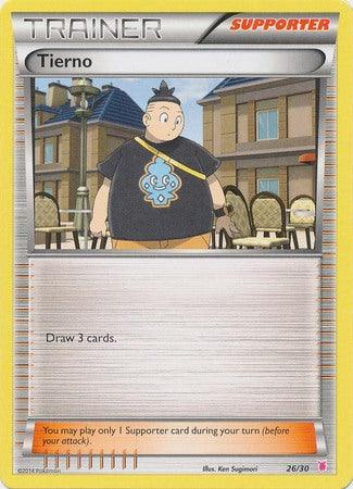 Tierno (26/30) [XY: Trainer Kit 1 - Wigglytuff] - Trinity Hobby
