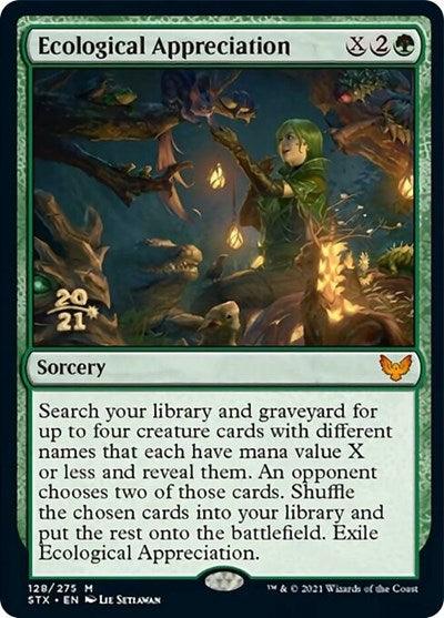 Ecological Appreciation [Strixhaven: School of Mages Prerelease Promos] - Trinity Hobby