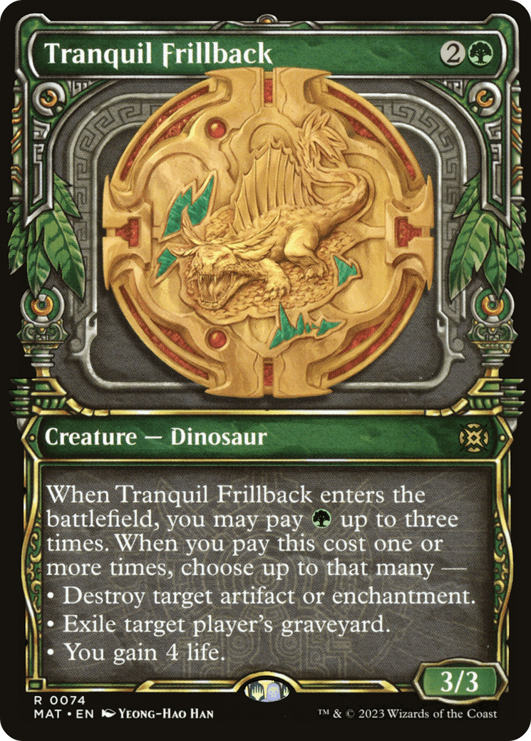 Tranquil Frillback (Showcase) [March of the Machine: The Aftermath] - Trinity Hobby