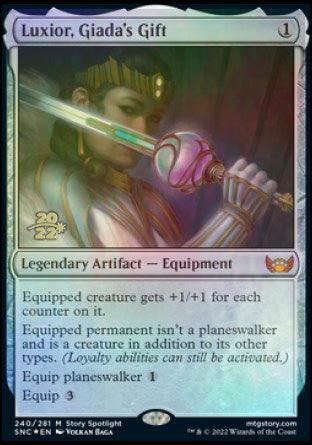 Luxior, Giada's Gift [Streets of New Capenna Prerelease Promos] - Trinity Hobby