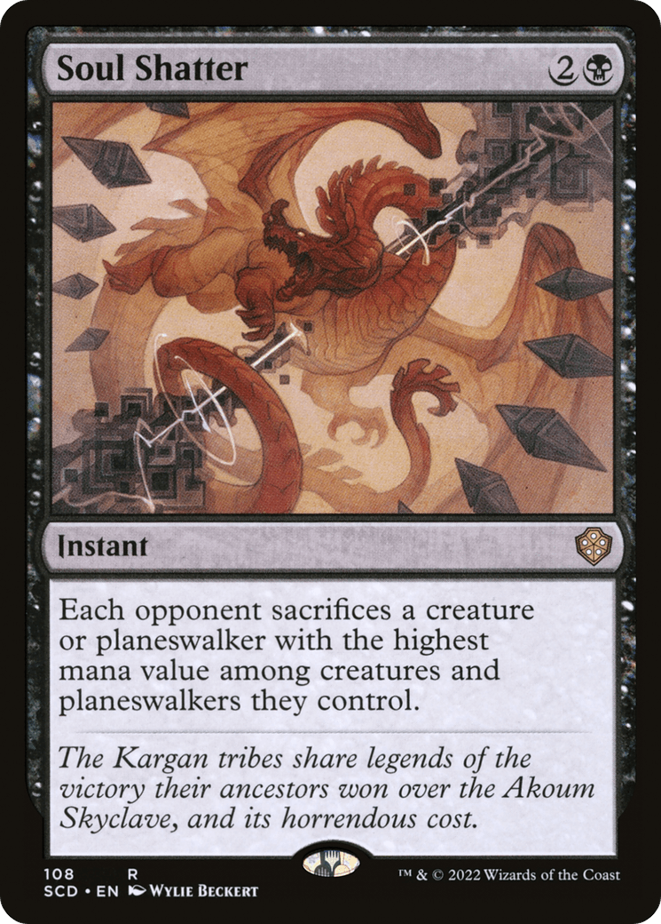 Soul Shatter [Starter Commander Decks] - Trinity Hobby