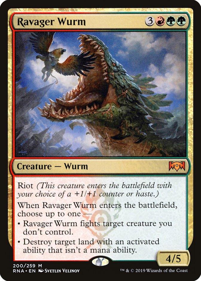 Ravager Wurm [Ravnica Allegiance] - Trinity Hobby