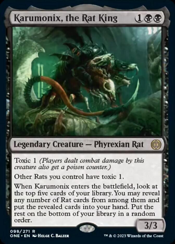 Karumonix, the Rat King [Phyrexia: All Will Be One] - Trinity Hobby
