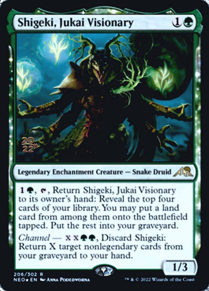 Shigeki, Jukai Visionary [Kamigawa: Neon Dynasty Prerelease Promos] - Trinity Hobby