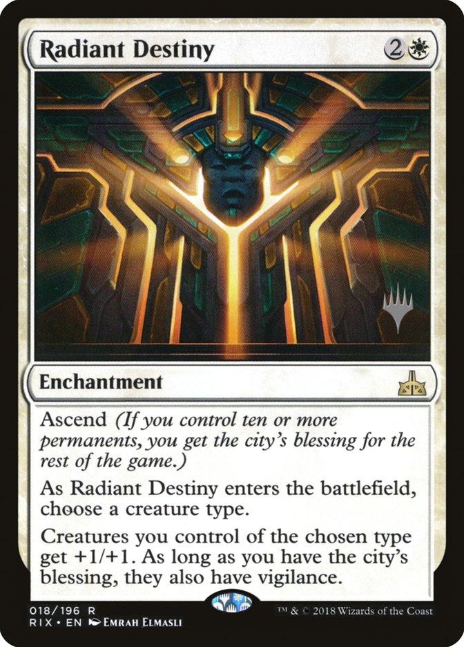 Radiant Destiny (Promo Pack) [Rivals of Ixalan Promos] - Trinity Hobby