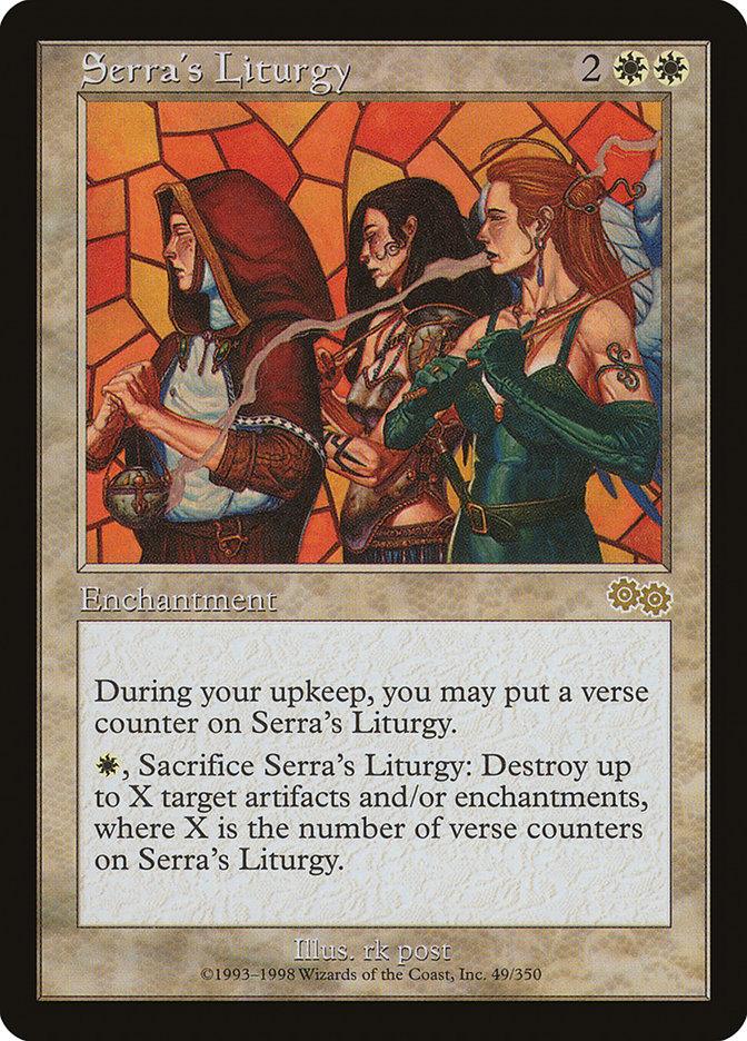Serra's Liturgy [Urza's Saga] - Trinity Hobby