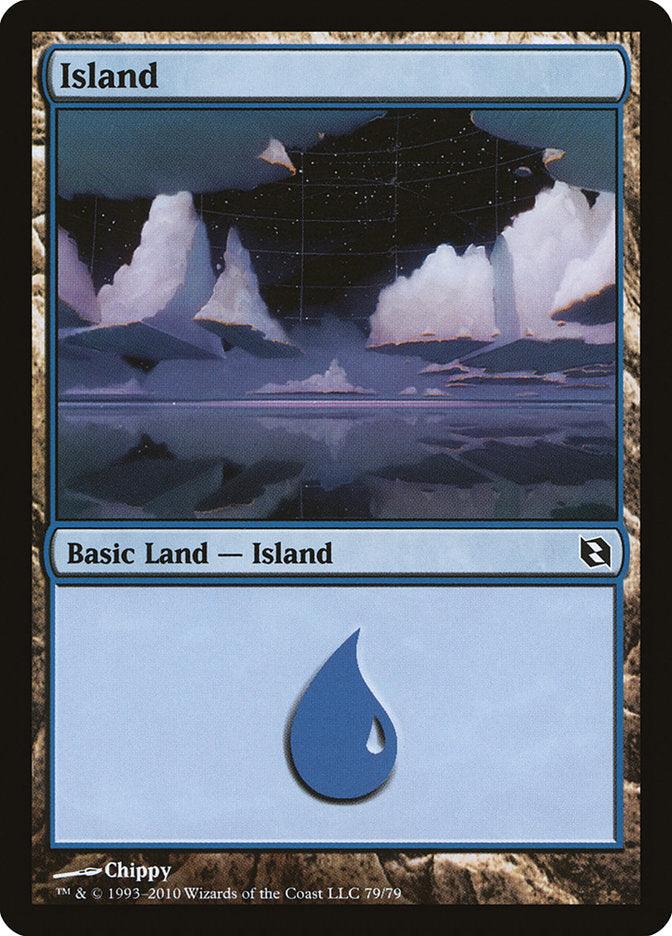 Island (79) [Duel Decks: Elspeth vs. Tezzeret] - Trinity Hobby