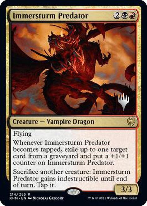 Immersturm Predator (Promo Pack) [Kaldheim Promos] - Trinity Hobby