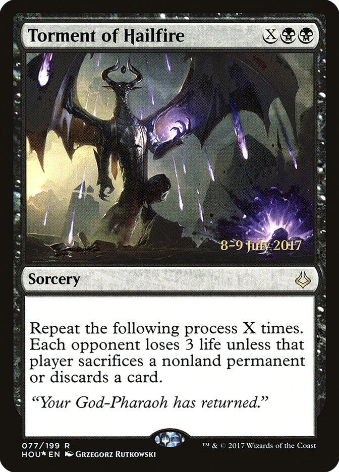 Torment of Hailfire [Hour of Devastation Prerelease Promos] - Trinity Hobby