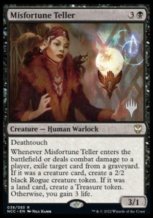 Misfortune Teller (Promo Pack) [Streets of New Capenna Commander Promos] - Trinity Hobby