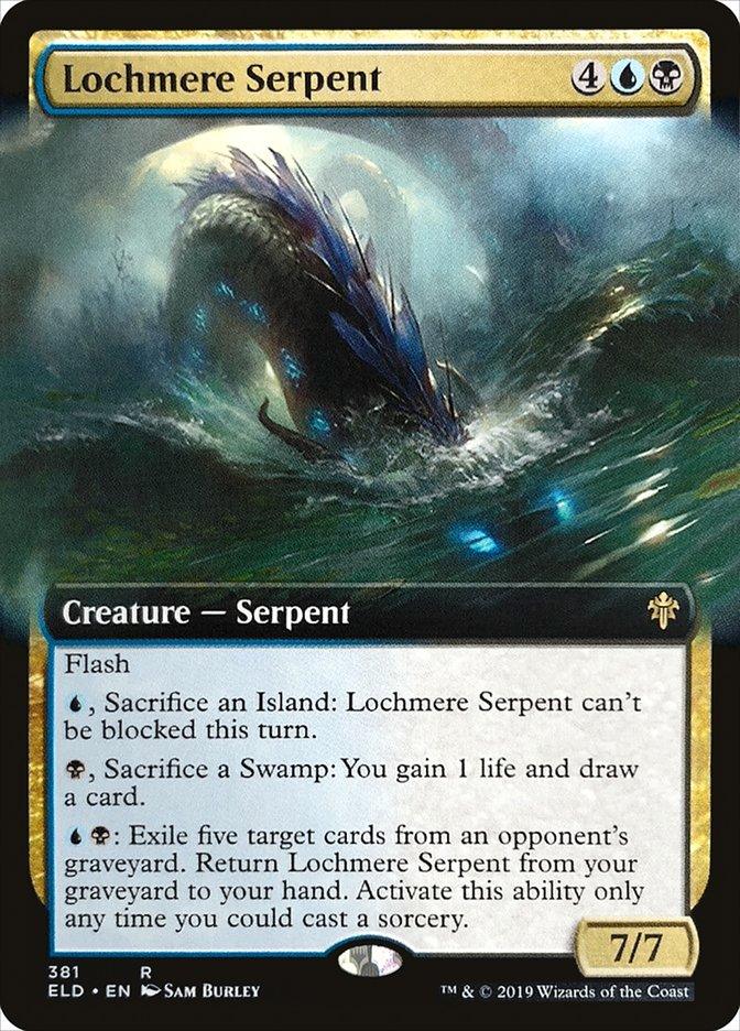 Lochmere Serpent (Extended Art) [Throne of Eldraine] - Trinity Hobby