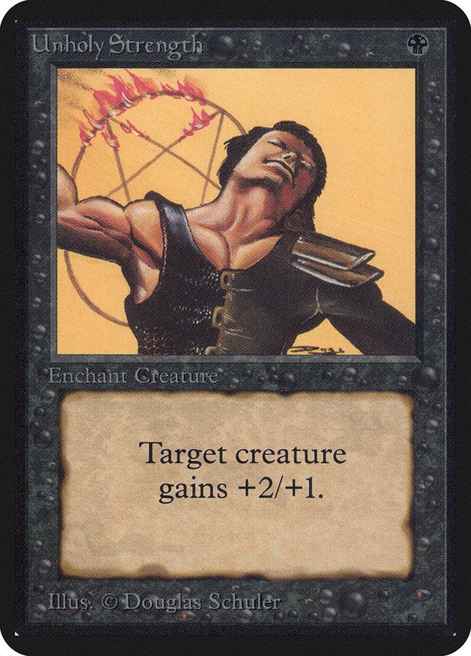 Unholy Strength [Alpha Edition] - Trinity Hobby