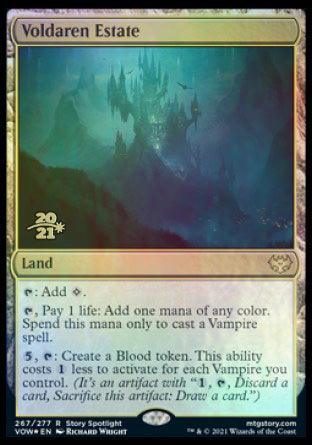 Voldaren Estate [Innistrad: Crimson Vow Prerelease Promos] - Trinity Hobby