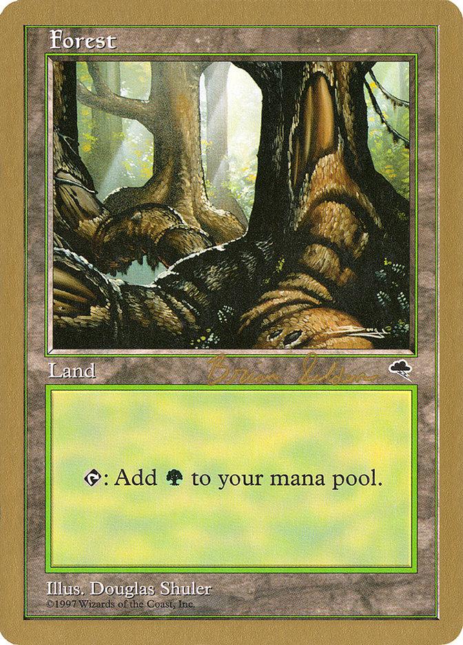 Forest (bs348) (Brian Selden) [World Championship Decks 1998] - Trinity Hobby