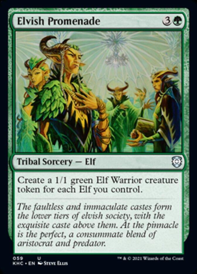 Elvish Promenade [Kaldheim Commander] - Trinity Hobby
