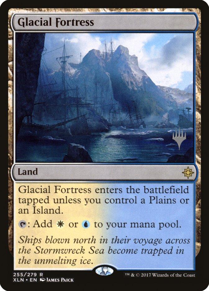 Glacial Fortress (Promo Pack) [Ixalan Promos] - Trinity Hobby