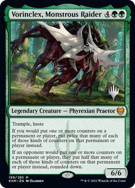 Vorinclex, Monstrous Raider (Promo Pack) [Kaldheim Promos] - Trinity Hobby