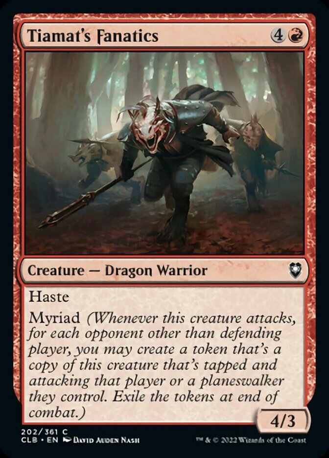 Tiamat's Fanatics [Commander Legends: Battle for Baldur's Gate] - Trinity Hobby