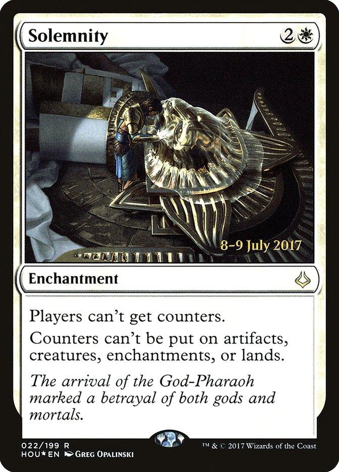 Solemnity [Hour of Devastation Prerelease Promos] - Trinity Hobby