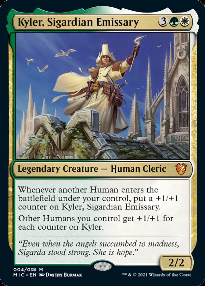 Kyler, Sigardian Emissary [Innistrad: Midnight Hunt Commander] - Trinity Hobby