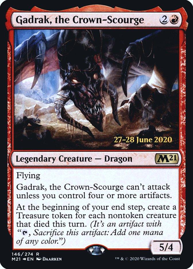 Gadrak, the Crown-Scourge [Core Set 2021 Prerelease Promos] - Trinity Hobby
