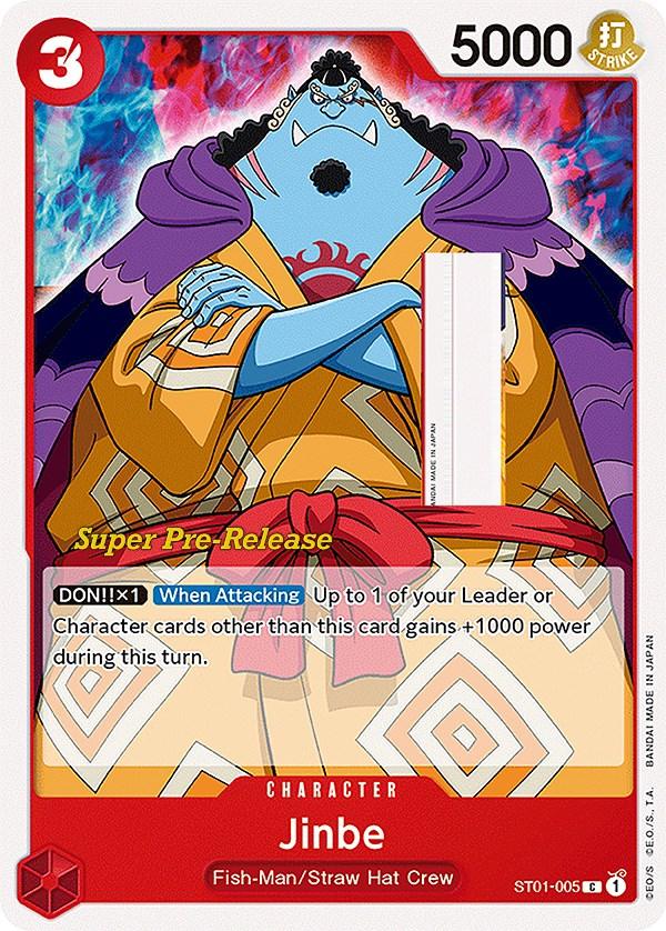 Jinbe [Super Pre-Release Starter Deck: Straw Hat Crew] - Trinity Hobby