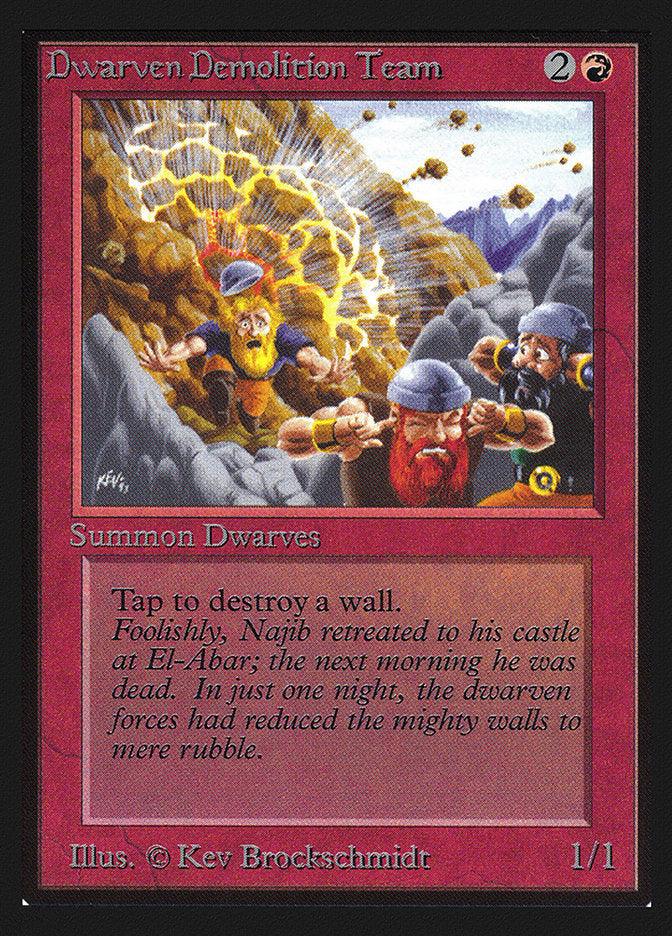 Dwarven Demolition Team [International Collectors' Edition] - Trinity Hobby