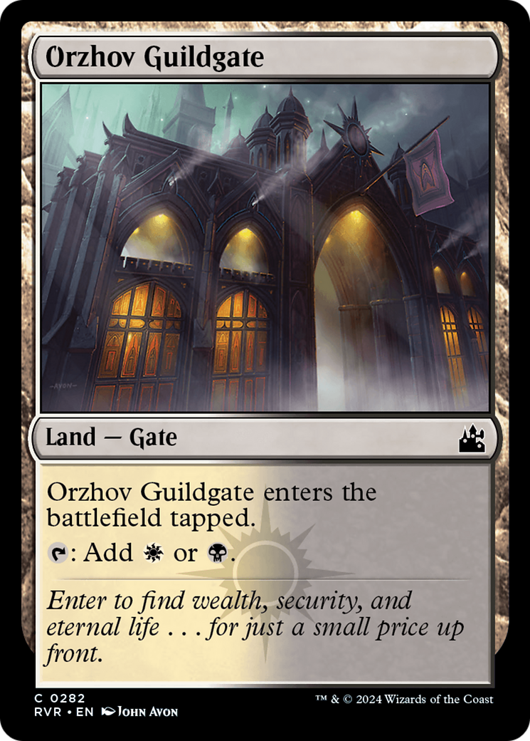 Orzhov Guildgate [Ravnica Remastered] - Trinity Hobby