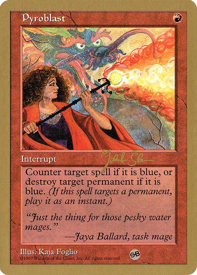 Pyroblast (Jakub Slemr) (SB) [World Championship Decks 1997] - Trinity Hobby