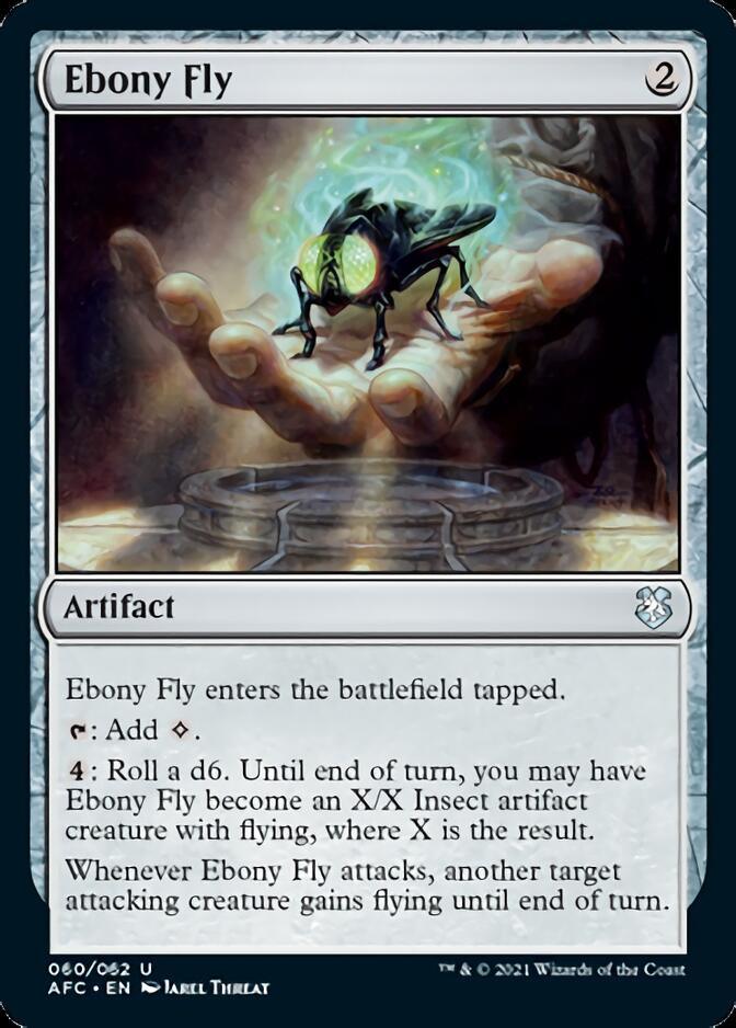 Ebony Fly [Dungeons & Dragons: Adventures in the Forgotten Realms Commander] - Trinity Hobby