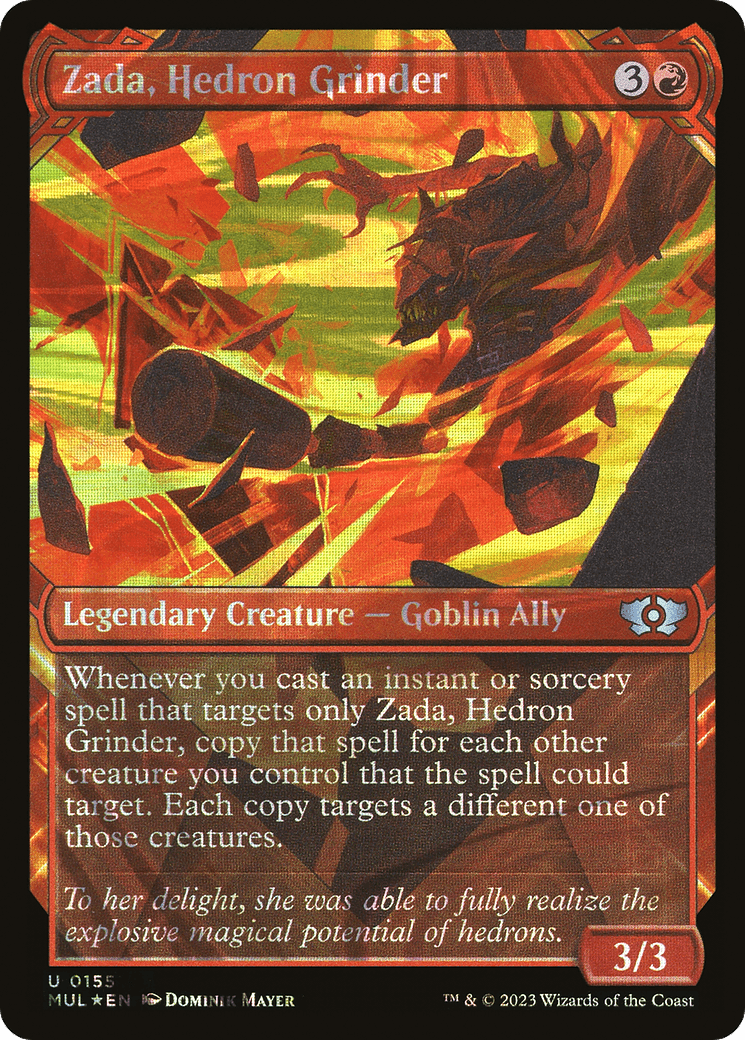 Zada, Hedron Grinder (Halo Foil) [Multiverse Legends] - Trinity Hobby