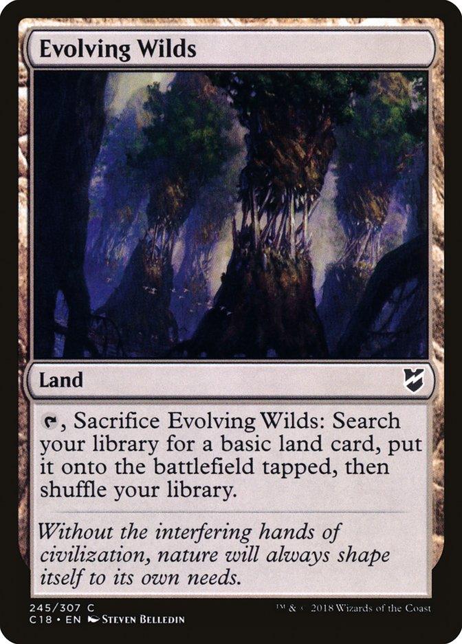 Evolving Wilds [Commander 2018] - Trinity Hobby