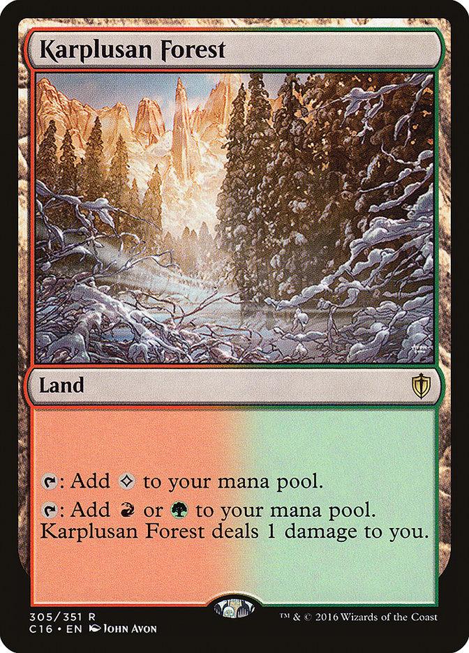Karplusan Forest [Commander 2016] - Trinity Hobby