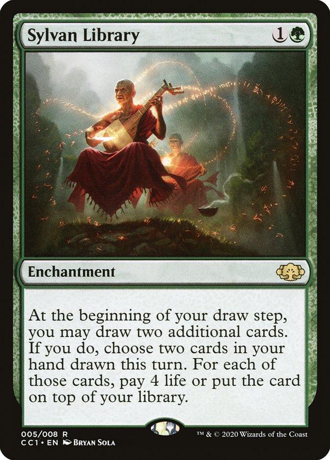 Sylvan Library [Commander Collection: Green] - Trinity Hobby