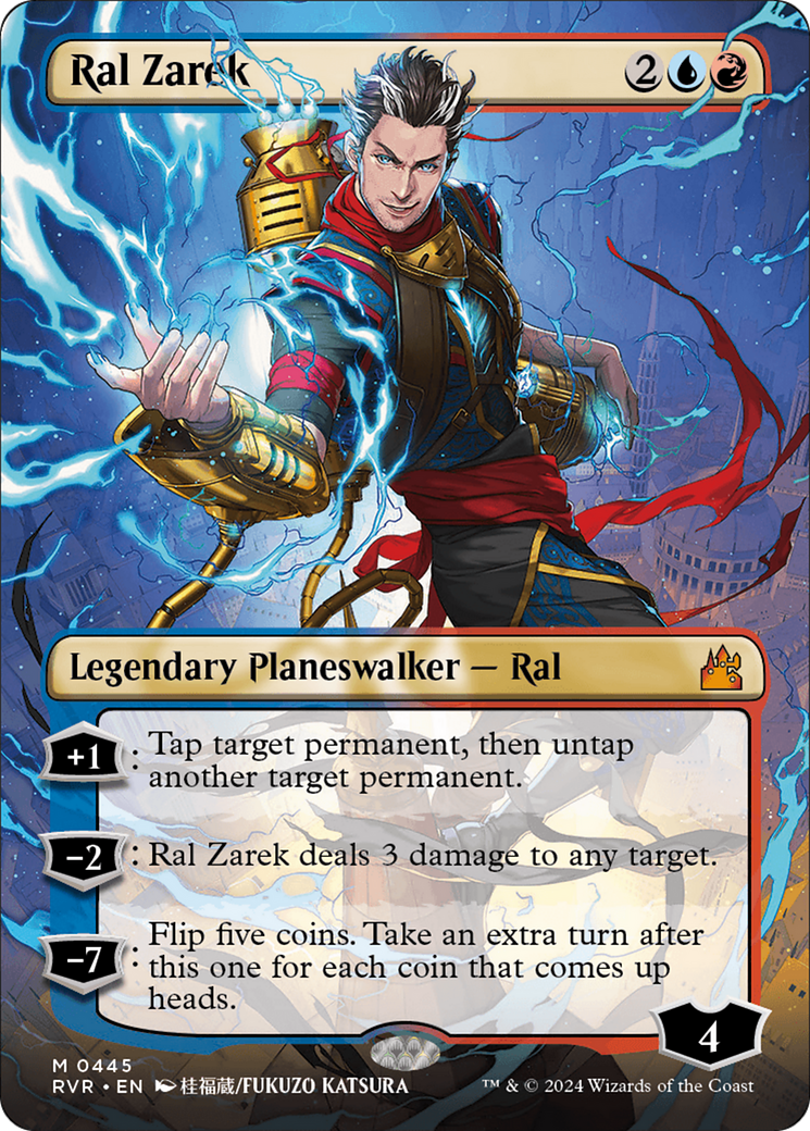 Ral Zarek (Anime Borderless) [Ravnica Remastered] - Trinity Hobby