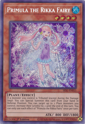 Primula the Rikka Fairy [SESL-EN015] Secret Rare - Trinity Hobby