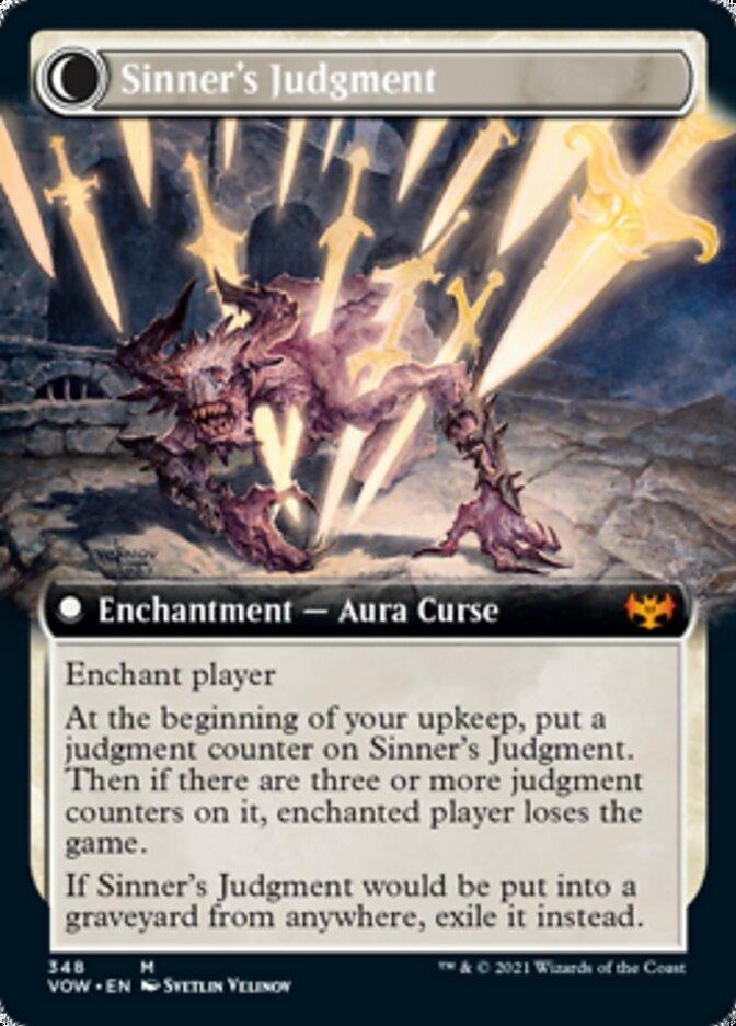 Faithbound Judge // Sinner's Judgment (Extended Art) [Innistrad: Crimson Vow] - Trinity Hobby