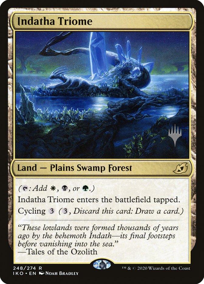 Indatha Triome (Promo Pack) [Ikoria: Lair of Behemoths Promos] - Trinity Hobby