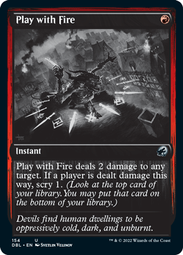 Play with Fire [Innistrad: Double Feature] - Trinity Hobby